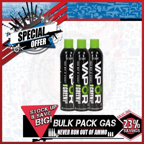 Bulk Pack: Green Gas Specna Arms Vapor Green